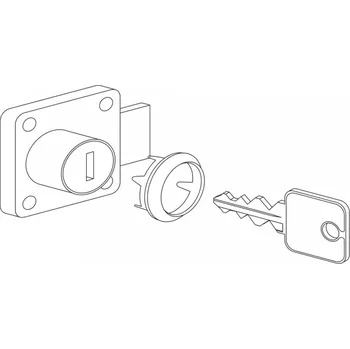 Visací zámek Zámek do skříní Pro Office + doprava ZDARMA