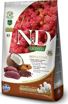 Krmivo pro psa N&D Grain Free Quinoa Dog Skin & Coat Venison/Coconut