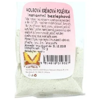 Instantní bezlepková krémová polévka houbová Natural 20g