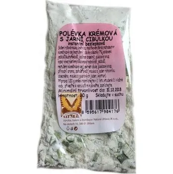 Instantní bezlepková krémová polévka s jarní cibulkou Natural 20g