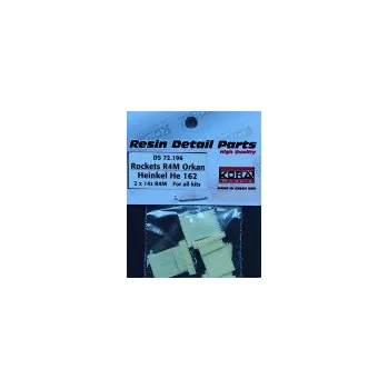 Plastikový model 1/72 Rockets R4M Orkan He 162 (2x 14 pcs.)