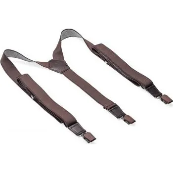 Kšandy Kožené šle Punm Suspenders s dřevěnými detaily a s doživotní zárukou a možnosti výměny či vrácení do 30 dnů zdarma - MS6