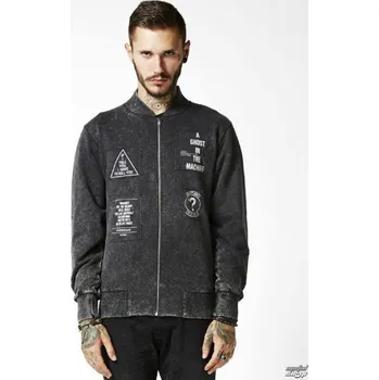 Pánská mikina mikina bez kapuce pánské - Ghost - DISTURBIA - DIS501 - XS