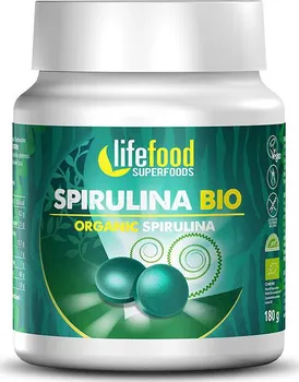 Superpotravina Lifefood Spirulina bio raw 180 g