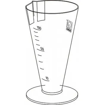 Pohár na moč, šampuska, PS, Objem [ml]: 250, Dělení [ml]: 10, Balení [ks]: 12