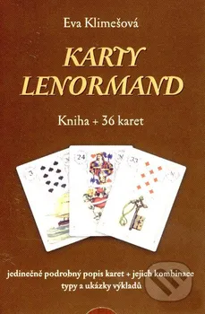 Karty Lenormand: Kniha + 36 karet - Eva Klimešová (2007, brožovaná)