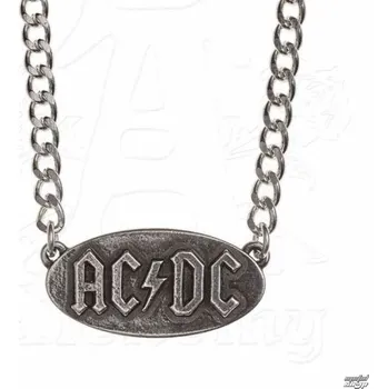 Přívěsek obojek AC/DC - ALCHEMY GOTHIC - Oval