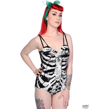 Dámské tričko tričko dámské - RibCage - BANNED - XBN2006BLK - XS