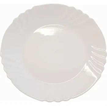 Talíř Bormioli Rocco| talíř klubový mělký, řada EBRO, pr. 32 cm (Talíř mělký, opálové sklo, průměr - 32 cm)