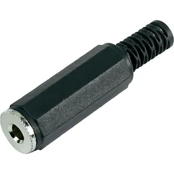 Audio kabel Konektor JACK 3,5mm zásuvka stereo plast