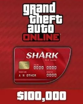 Herní předplatné Grand Theft Auto: Online Red Shark Cash Card 100,000$ PC