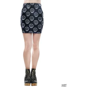 Dámská sukně sukně dámská TOO FAST - MERCY - DRIPPY PENTAGRAM - L