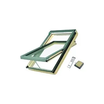 Okno Střešní okno dřevěné kyvné FAKRO FTP-V U3 FSC Z-Wave 55 x 78 01
