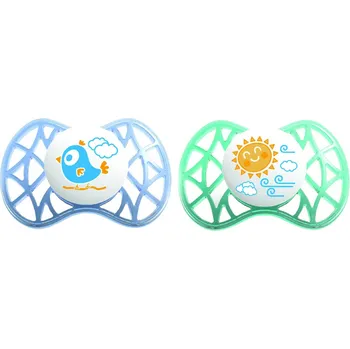 Nuvita střední symetrické dudlíky 2 ks