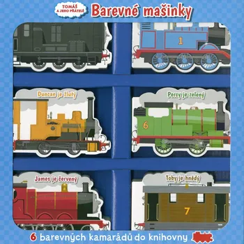 Leporelo Tomáš a jeho přátelé - Barevné mašinky