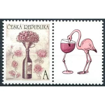 Poštovní známka Česká pošta (2014) č. 822 ** KP - Česká republika - Bouquet "A"