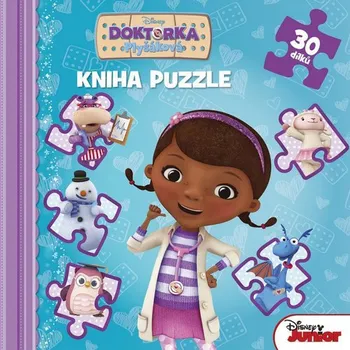 Leporelo Doktorka Plyšáková: Kniha puzzle (30 dílků) - Egmont