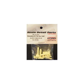 Plastikový model 1/72 Rüstsätze R1 for Fw-190F & 4x SC50/ETC71