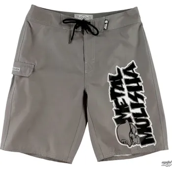 Pánské plavky plavky pánské (kraťasy) METAL MULISHA - THE VOLT - GRY - 28