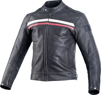 Moto bunda Seca Aviator kožená moto bunda černá