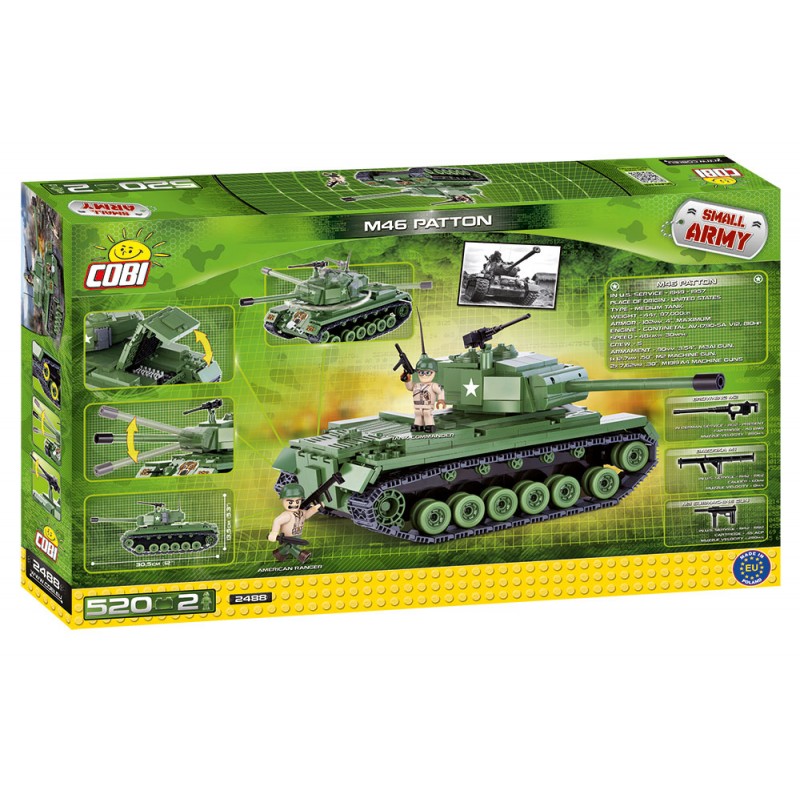 Cobi II WW 2488 M46 Patton - Zboží