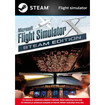 Počítačová hra Microsoft Flight Simulator X Steam Edition PC