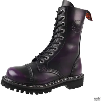 Pánská zimní obuv boty kožené unisex - Deep Purple - KMM - Deep Purple-100