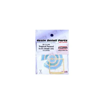 Plastikový model 1/72 Tropical Parasol for Bf 109F & 109G