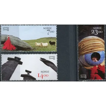 Poštovní známka (2008) MiNr. 1659 - 1661 ** - Norsko - Stavanger - Evropské hlavní město kultury 2008