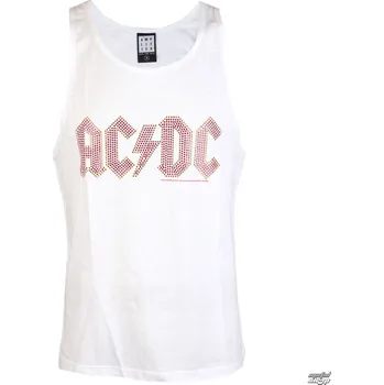 Pánské tílko tílko pánské AC-DC - LOGO WHITE - AMPLIFIED - AV319ACS wht - XXL