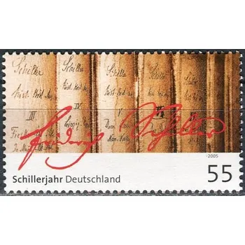 Poštovní známka (2005) MiNr. 2461 ** - Německo - Schillerův rok