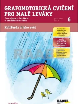 Předškolní výuka Grafomotorická cvičení pro malé leváky: Pracovní sešit 6 - Vodička Ivo