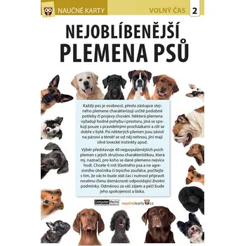 Chovatelství Naučné karty: Nejoblíbenější plemena psů