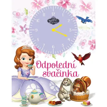 Leporelo Sofie První: Odpolední svačinka kniha s hodinami - Walt Disney