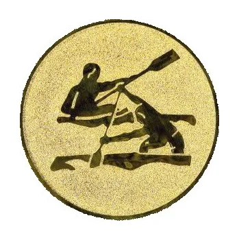 Cinkili Emblém CE062 pádlování Velikost: 2,5 cm, Barva: Zlato