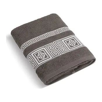 Froté osuška Řecká kolekce 70x140 cm hnědá