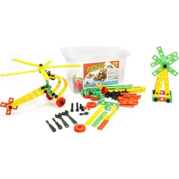 ostatní stavebnice Teddies Variant Malý konstruktér 402 dílů