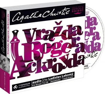 Vražda Rogera Ackroyda - Agatha Christie (čte Ladislav Lakomý) [CDmp3]