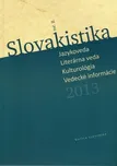Slovakistika 2013 - Imrich Sedlák (SK)
