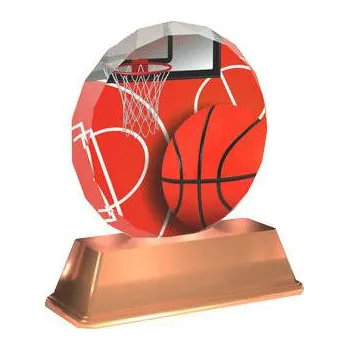 Cinkili Akrylátová trofej ACE0003M13 Basket Označení: B, Výška: 13 cm