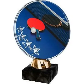 Cinkili Akrylátová trofej CACL2103M16 Stolní tenis Označení: C, Výška: 13 cm