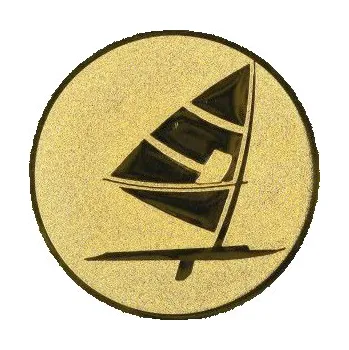 Cinkili Emblém CE017 jachting Velikost: 2,5 cm, Barva: Bronz