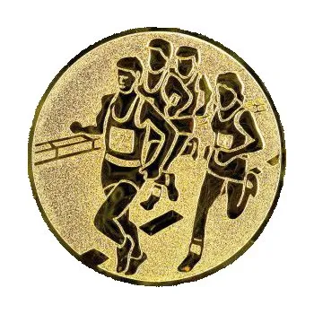 Cinkili Emblém CE028 běh Velikost: 2,5 cm, Barva: Zlato