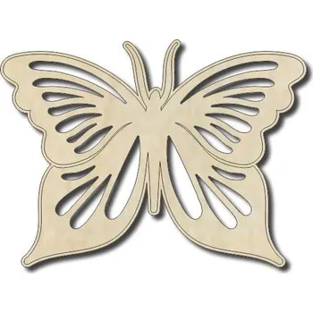 Motýlek Pelisport Vyřezávaný motýl 7 90 x 67 mm