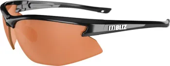 cyklistické brýle Bliz Motion černé s oranžovými skly