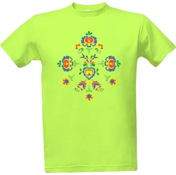 Tričko s potiskem Folklórní ornament pánské