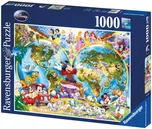 Ravensburger Disney Mapa světa 1000…