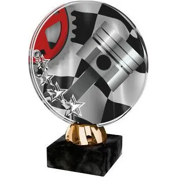 Cinkili Akrylátová trofej CACL2103M42 Cyklistika Označení: C, Výška: 13 cm