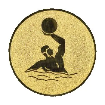 Cinkili Emblém CE016 plavání Velikost: 2,5 cm, Barva: Bronz