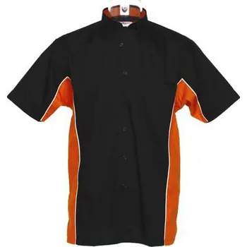 Pánská košile Cinkili Košile CKK8185 black & orange Velikost: M